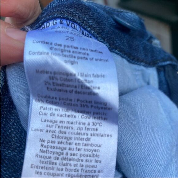 Zadig& Voltaire Flared Women's Jeans size 25 - Picture 4 of 11